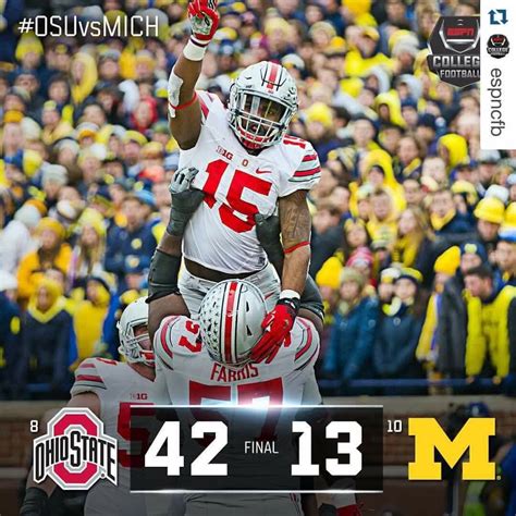 ohio state final football score|ohio state final score yesterday.